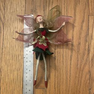 Festive Fairy Holiday Ornament